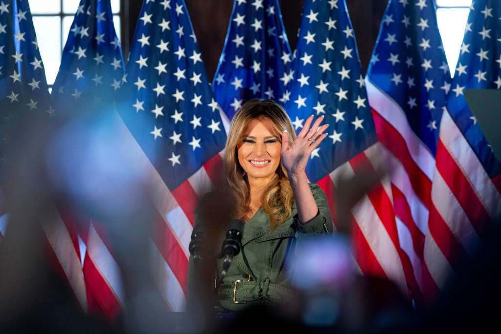 First lady Melania Trump