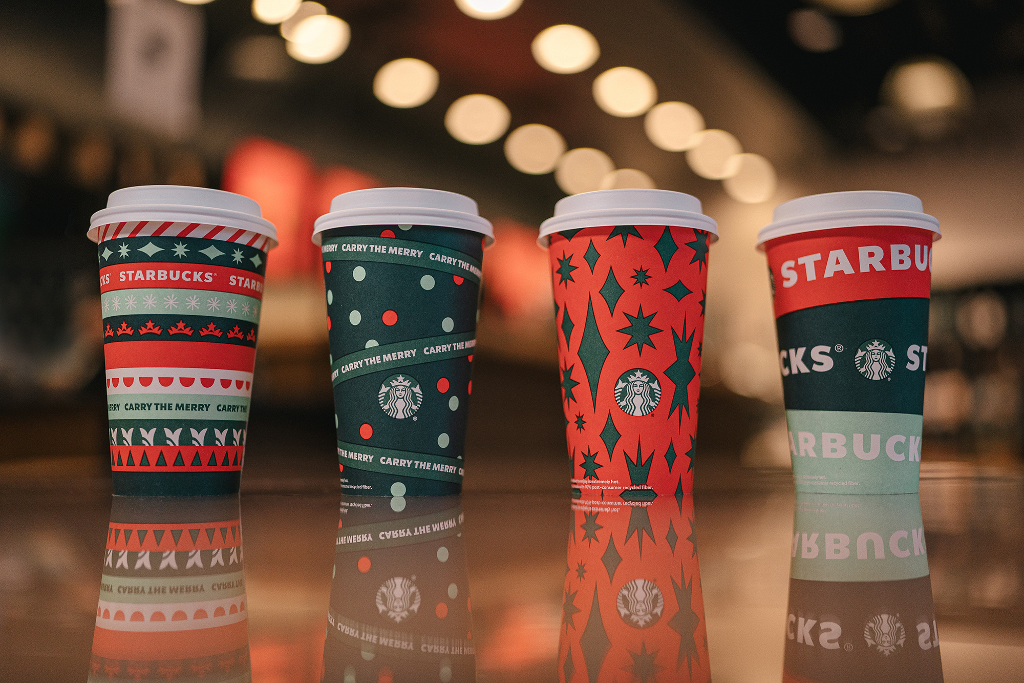 Here’s what this year’s Starbucks holiday cups look like - Boston News ...