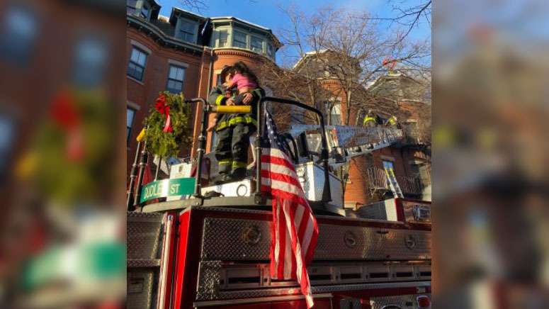 Mother, 2 children rescued from burning apartment building in Boston’s ...