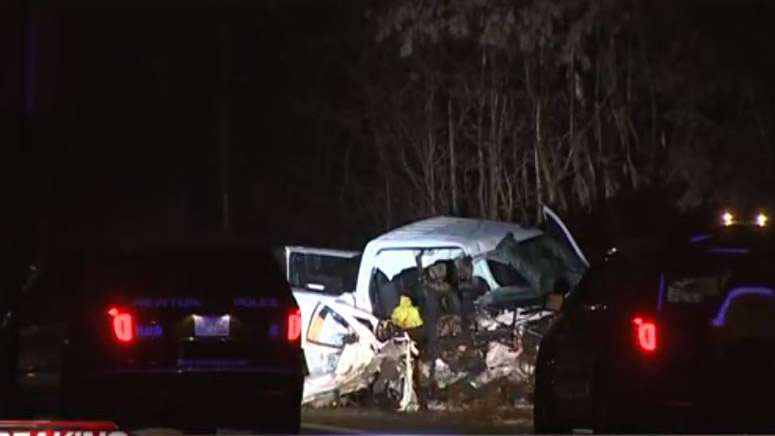 Police respond to serious crash in Newton - Boston News, Weather ...
