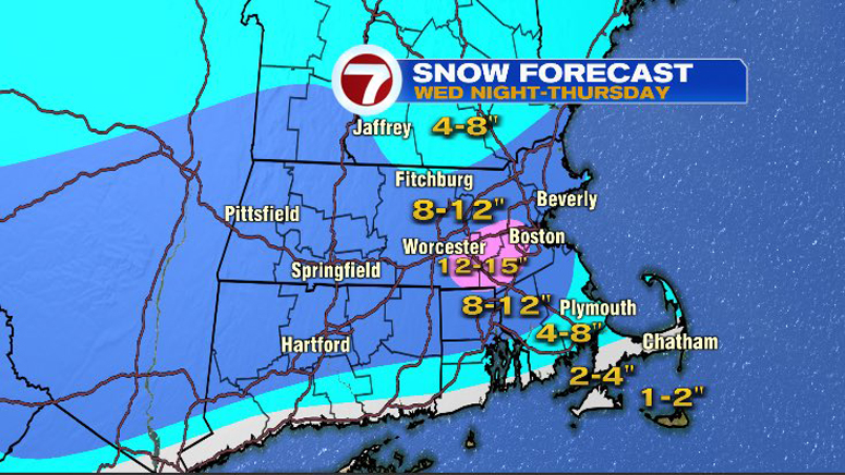 Winter Storm Warning Issued For Most Of Mass. Ahead Of Major Snowstorm ...