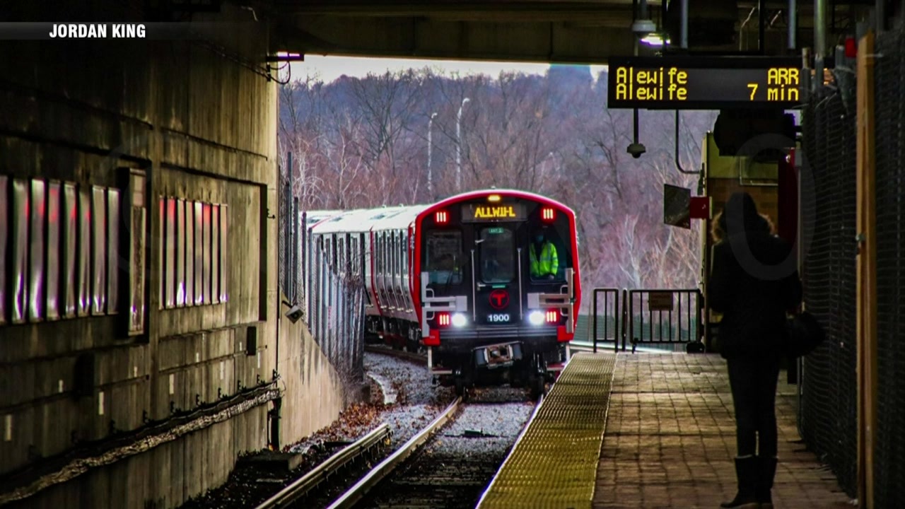 MBTA debuts new Red Line train cars - Boston News, Weather, Sports ...