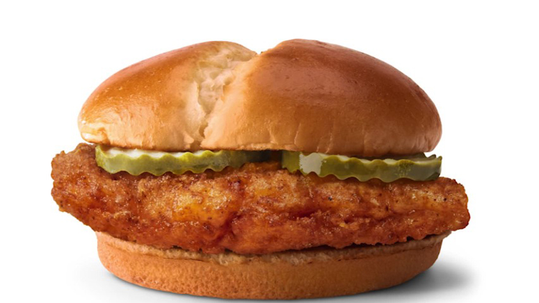 Popeyes launches new spicy chicken sandwich as competition heats up