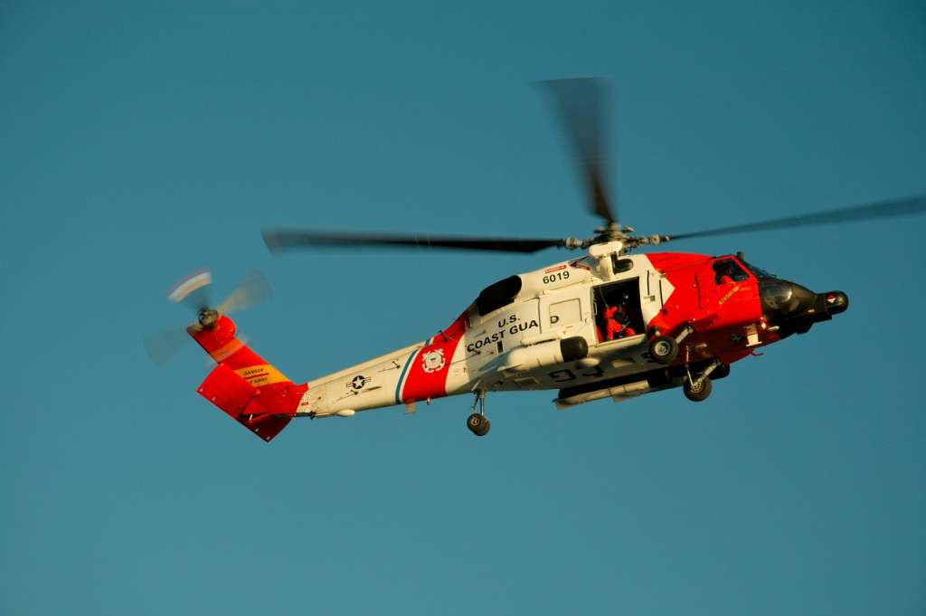 coast guard chopper