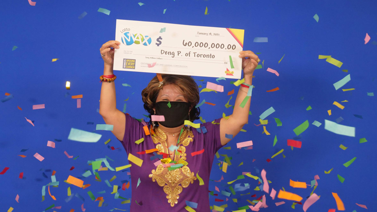 A woman who won the $ 60 million lottery said she took the winning numbers from her husband’s dream – Boston News, Weather, Sports