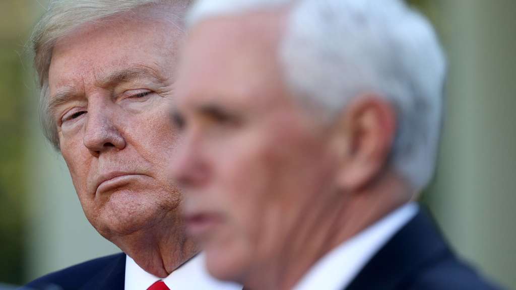 Donald Trump and Mike Pence
