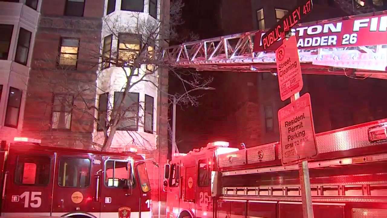 9 displaced after fire breaks out at apartment building in Boston’s ...