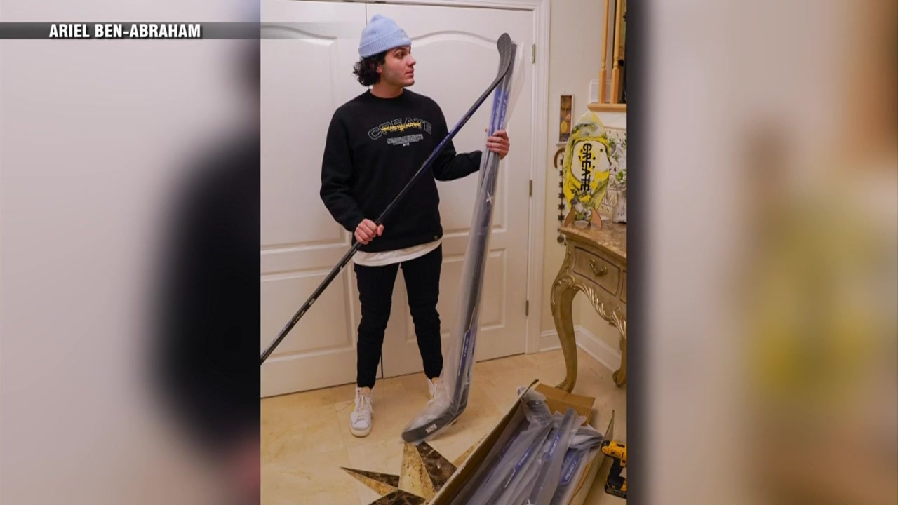 Zdeno Chara's hockey sticks mysteriously end up at N.J. man's home