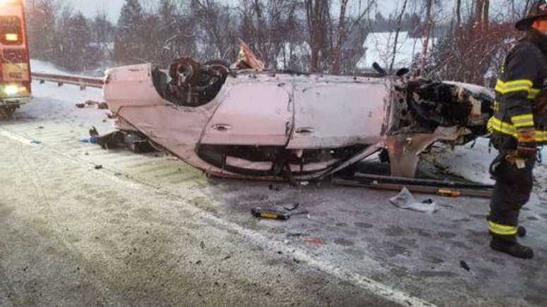 Police investigating rollover crash on Mass. Pike in Westboro - Boston ...