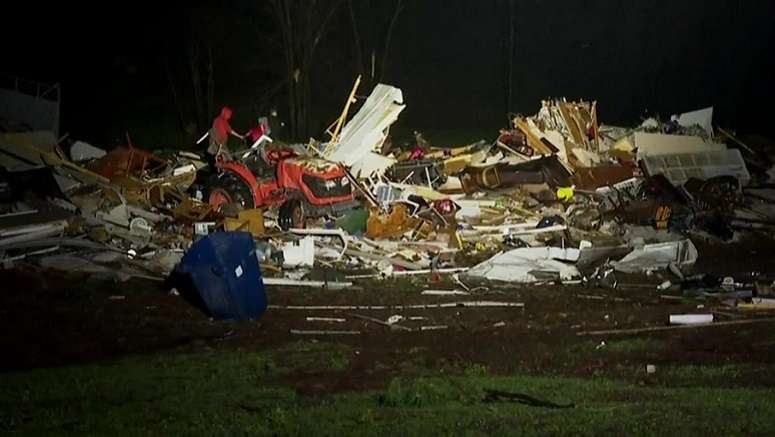 Tornado outbreak rips across Deep South; at least 5 dead - Boston News ...