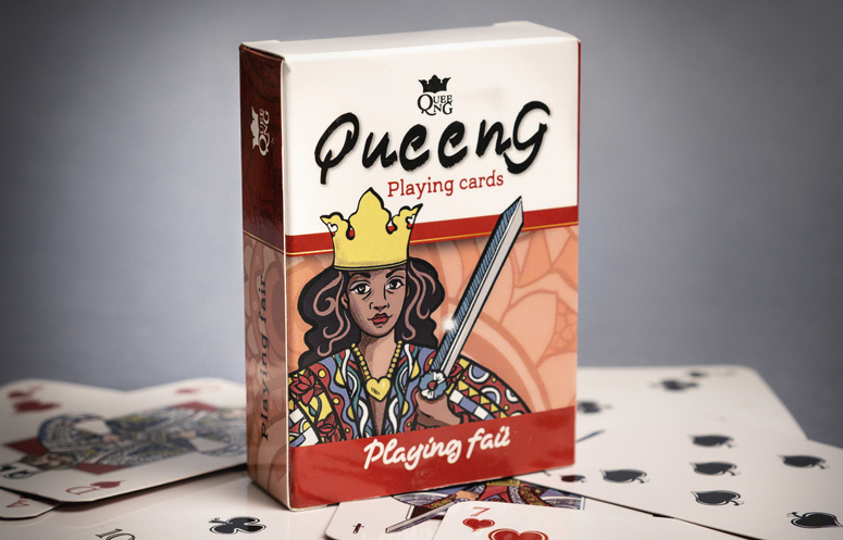 Teen invents playing cards that are gender-equal -- and diverse