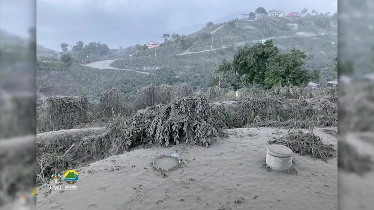 ‘Huge’ explosion rocks St. Vincent as volcano keeps erupting - Boston ...