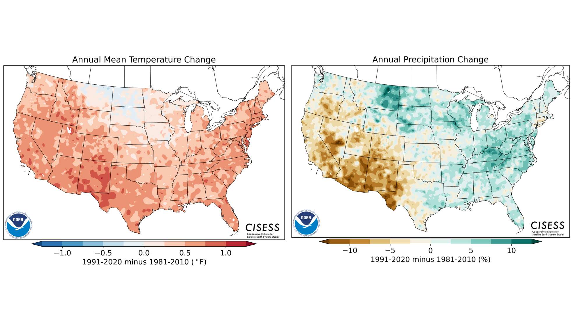 Climate change clearly visible as NOAA prepares to release new ‘normals