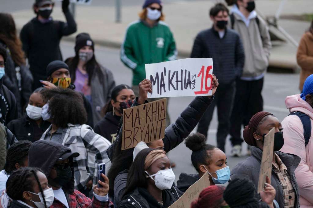 Ma'Khia Bryant shooting protest