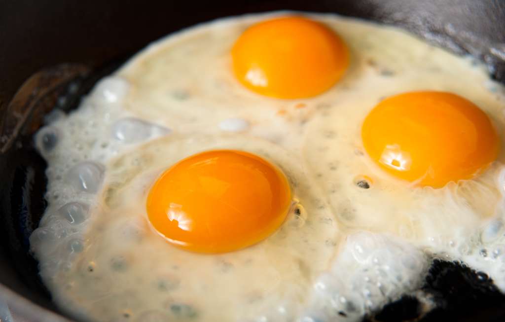 Fried eggs