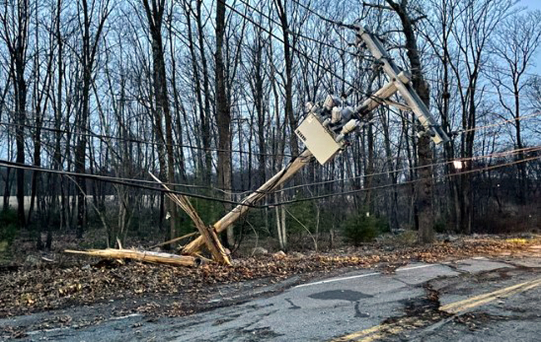 Motorist Crashes Into Utility Pole, Knocks Out Power In Westboro ...