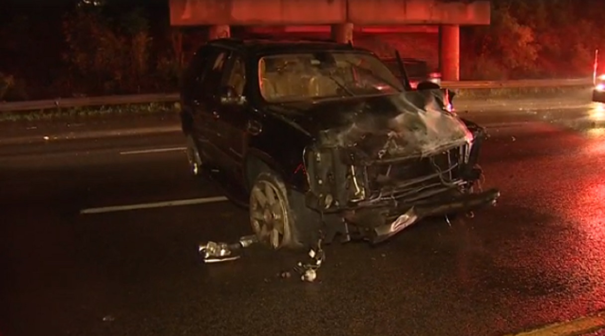 4 hurt after twocar crash in Woburn Boston News, Weather, Sports