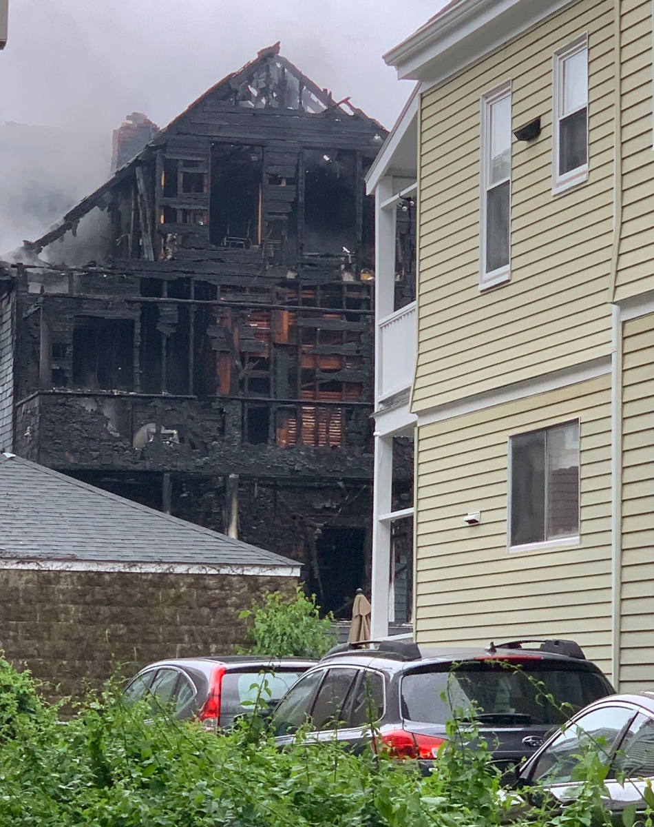 Fire crews battle 3-alarm fire in Arlington - Boston News, Weather ...
