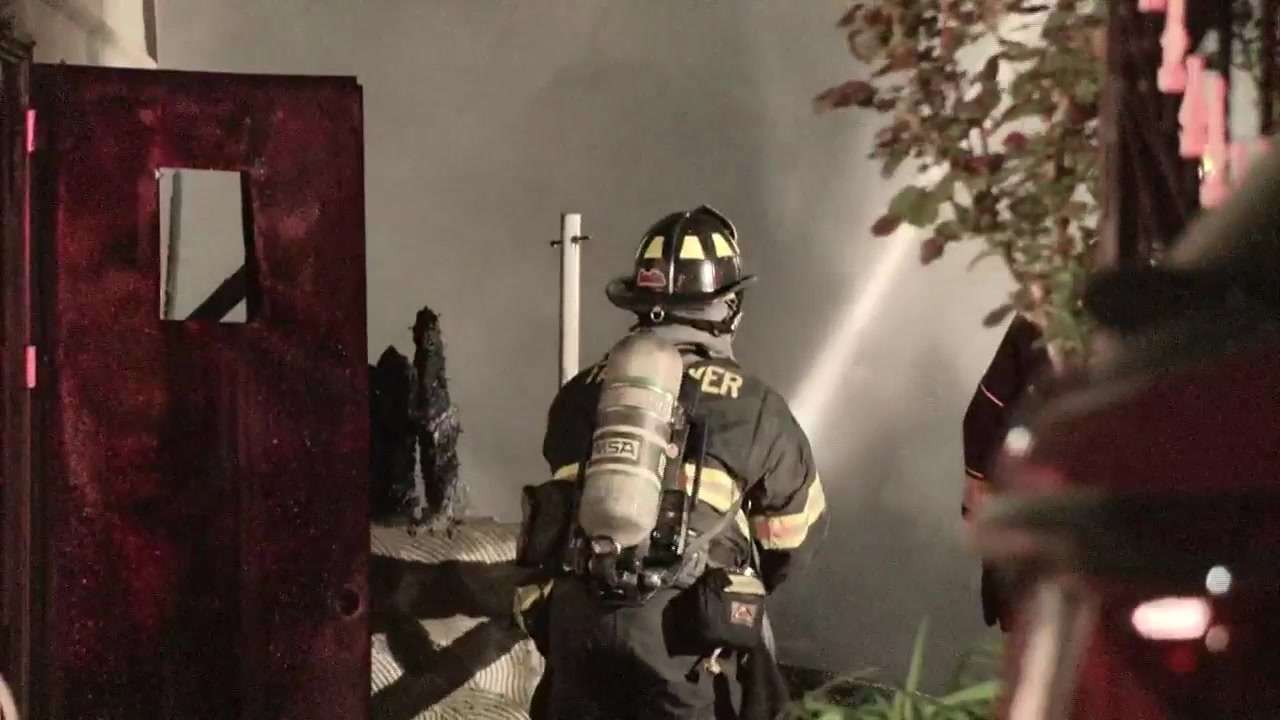 6 families displaced after fire spreads to 2 multi-family homes in Fall ...