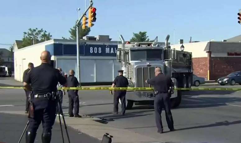 Man in critical condition after being struck by truck in Waltham ...