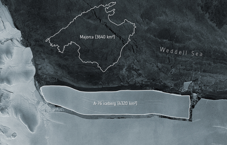 Largest iceberg