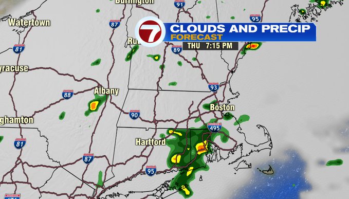 Severe Storms This Evening Clash With the Record Heat - Boston News ...