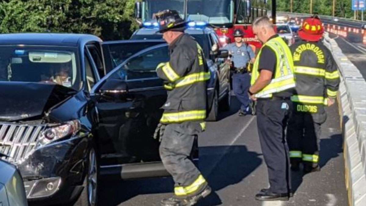 Injuries reported following crash on Mass. Pike in Westboro - Boston ...