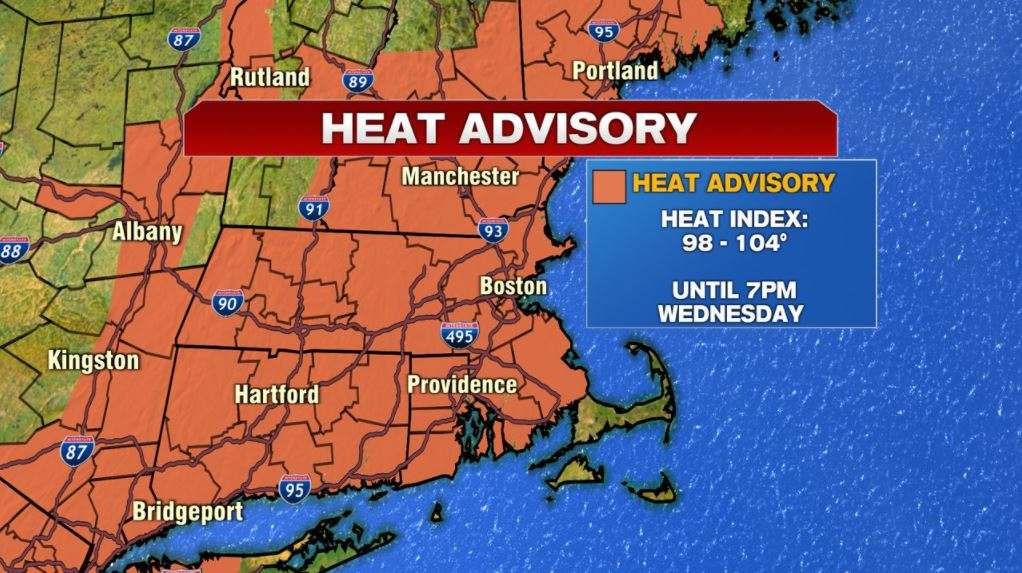 Majority of Mass. under heat advisory for next 2 days - Boston News ...