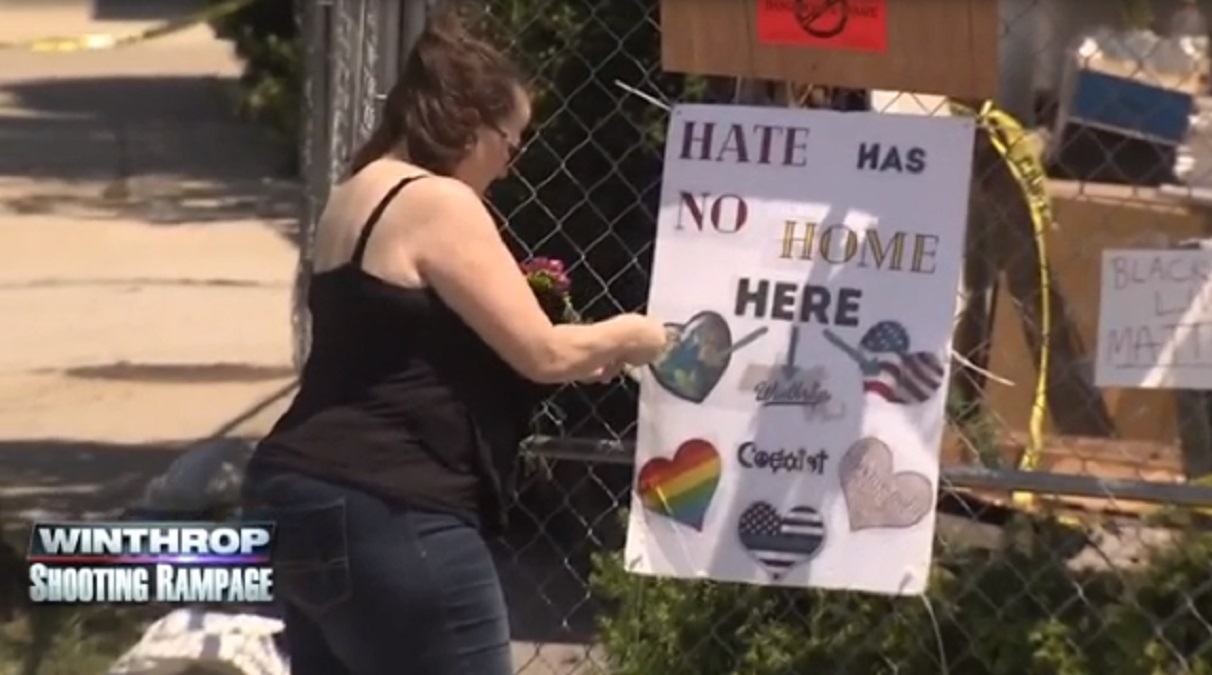 Trauma teams offer counseling after hate crime killings in Winthrop