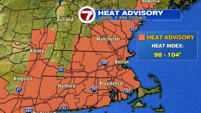 Severe Storms This Evening Clash With the Record Heat - Boston News ...