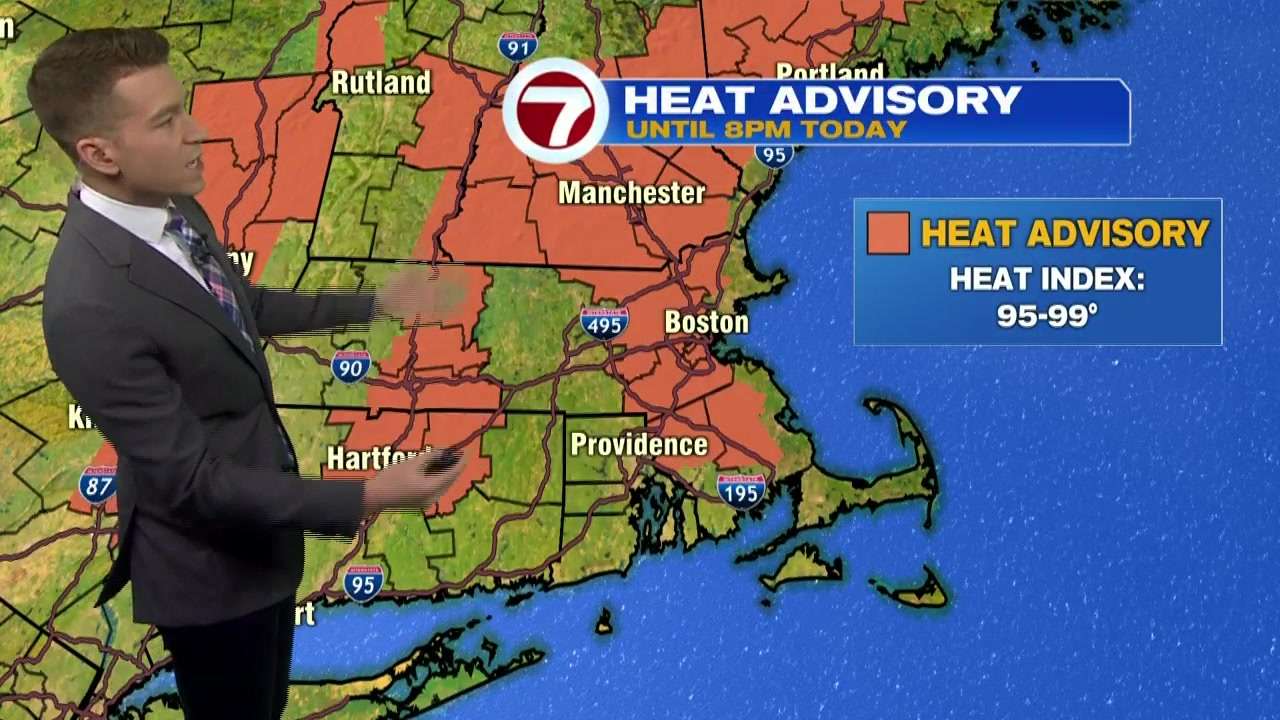 Heat advisory issued for parts of Mass. as temperatures remain in the ...