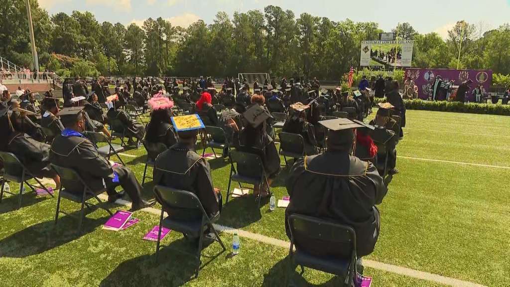 Columbia Covid School Graduation