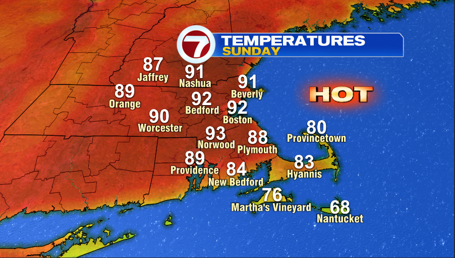 Hot Weather Continues - Boston News, Weather, Sports | WHDH 7News
