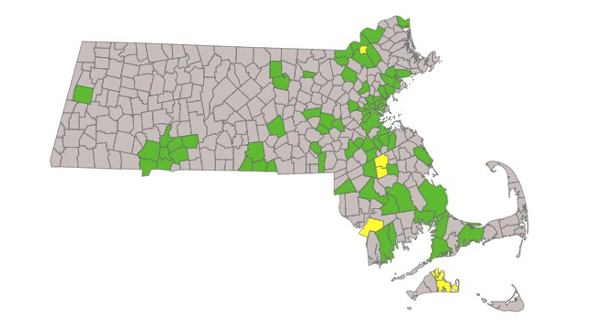 There are no longer any Mass. communities considered high-risk for ...