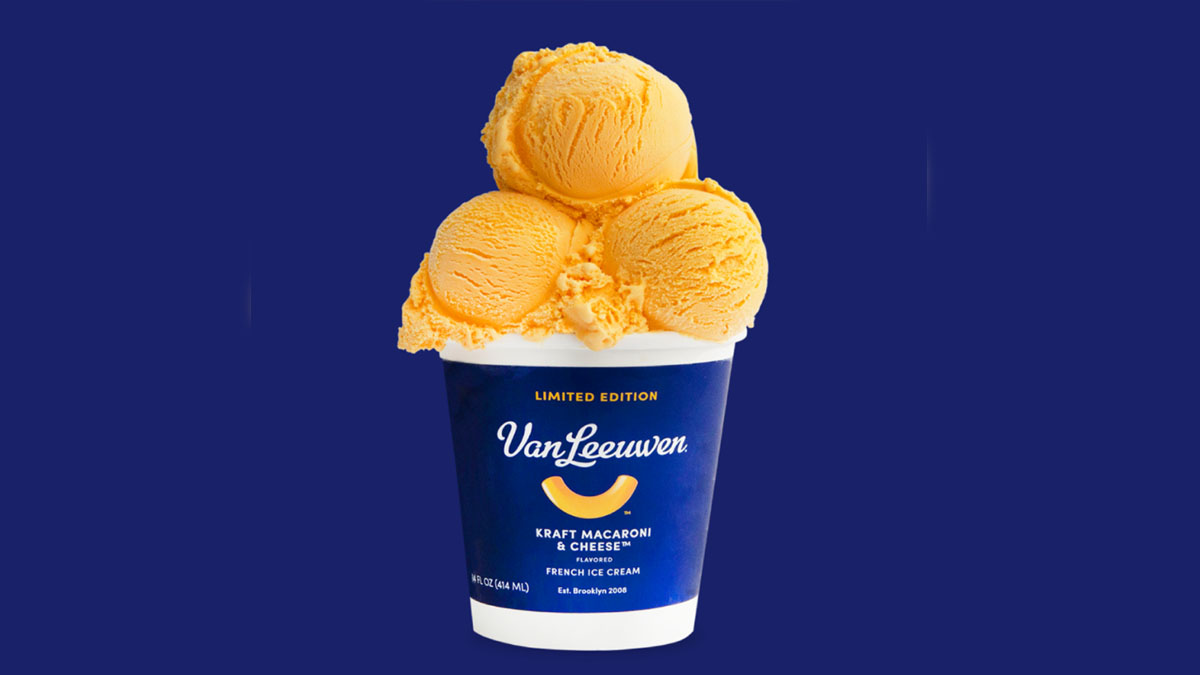 macaroni and cheese ice cream