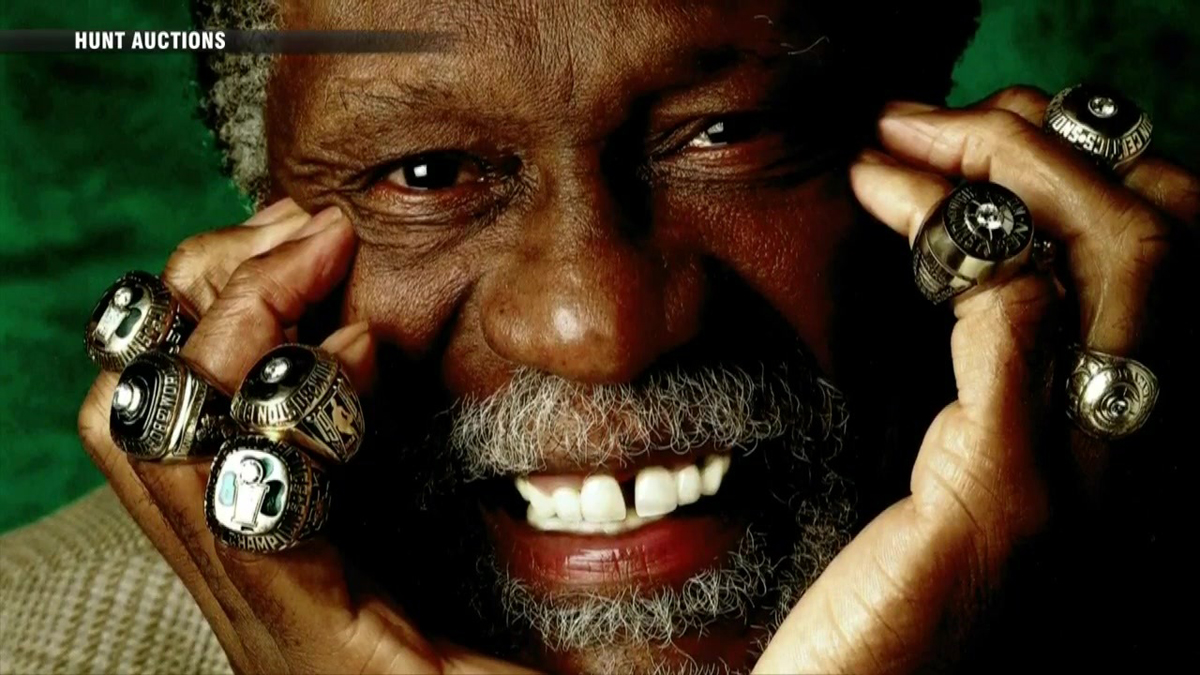 Bill Russell jersey fetches $1.1 million at auction