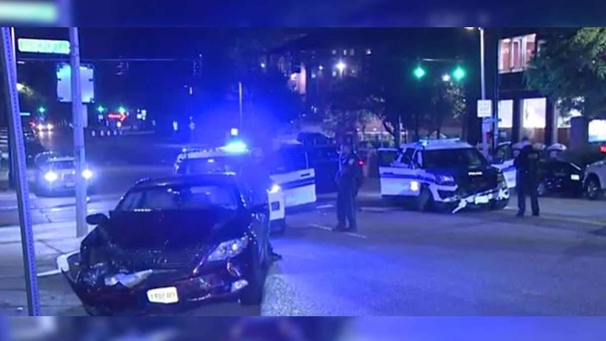 Man arrested on OUI charge after crashing into Boston police cruiser ...