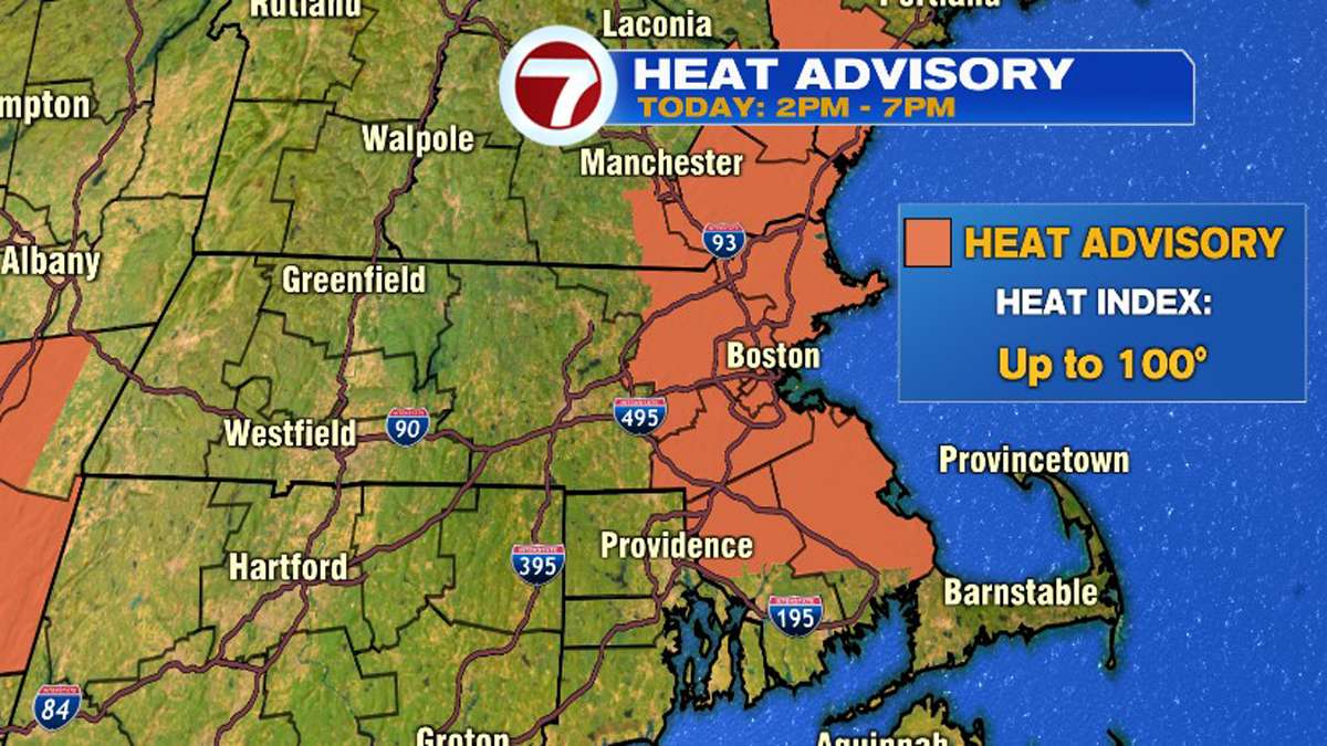 Heat advisory issued for most of eastern Massachusetts - Boston News ...