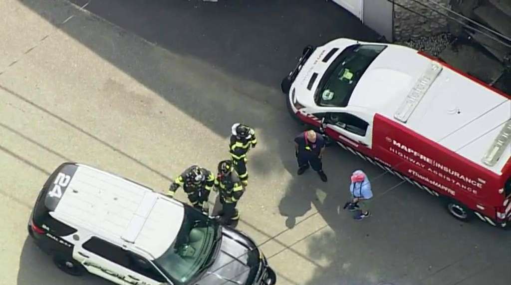 Car crashes through storefront in Saugus