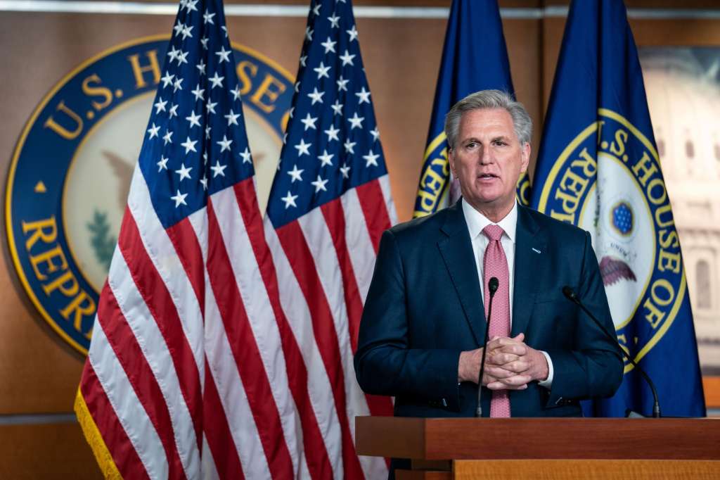 House Minority Leader Kevin McCarthy