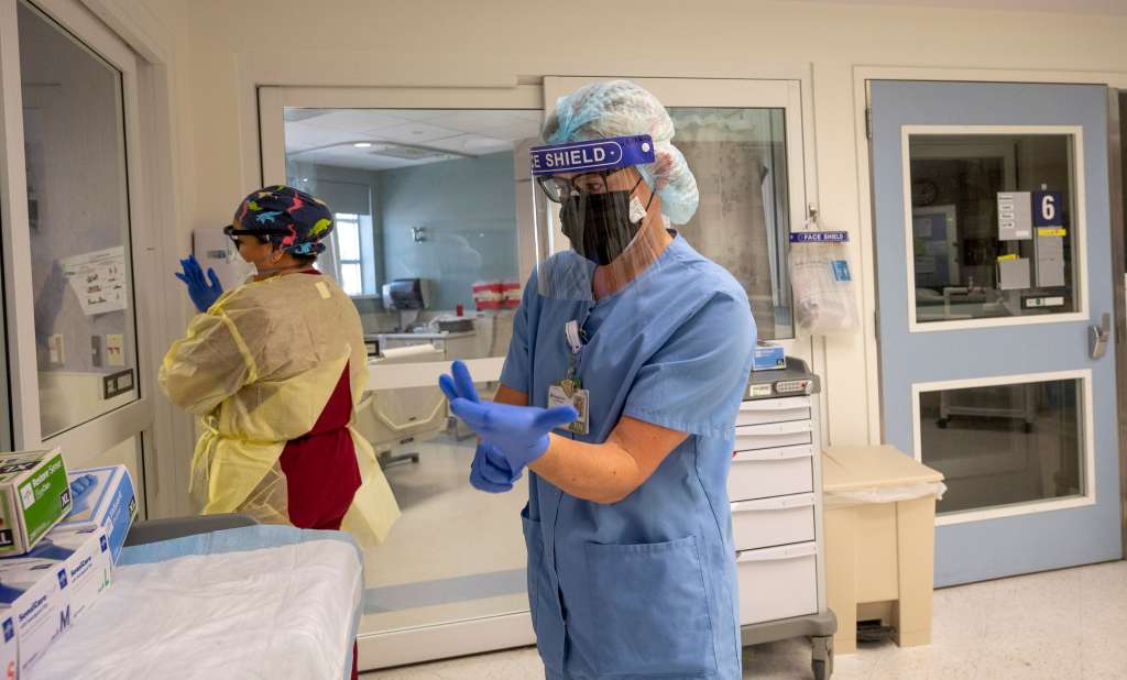 Current rate of Covid19 hospitalizations is about three