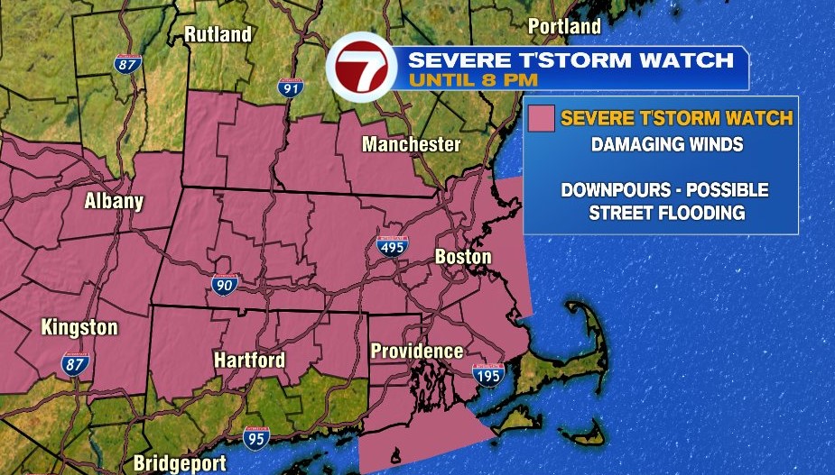 Severe thunderstorm warning issued for parts of ...