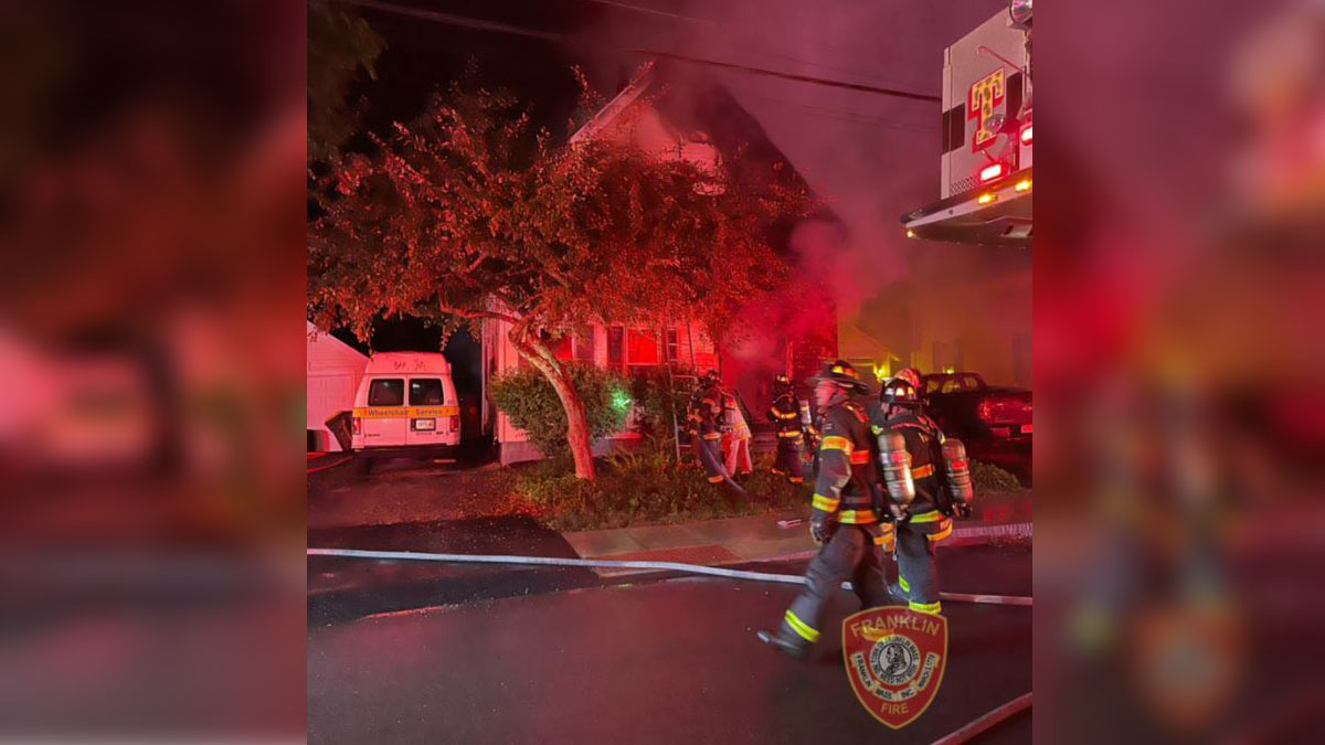 Crews Battle 2-alarm House Fire In Franklin - Boston News, Weather ...