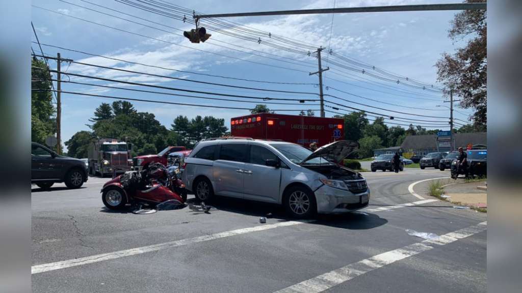 2 hospitalized following crash in Lakeville Boston News, Weather