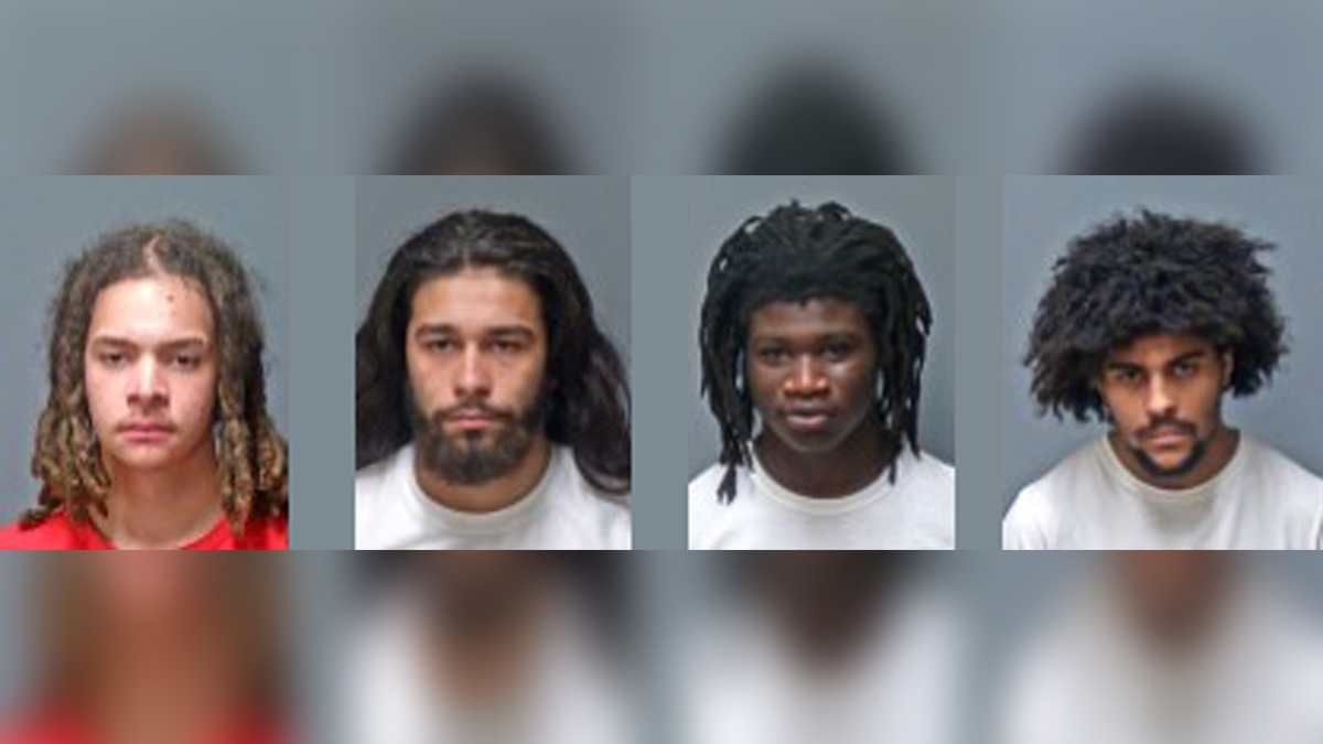 5 facing riot charges after tables overturned, plates broken in massive