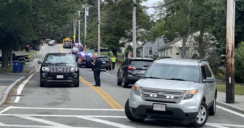 investigation underway after 11 year old girl struck by school bus in braintree boston news weather sports whdh 7news