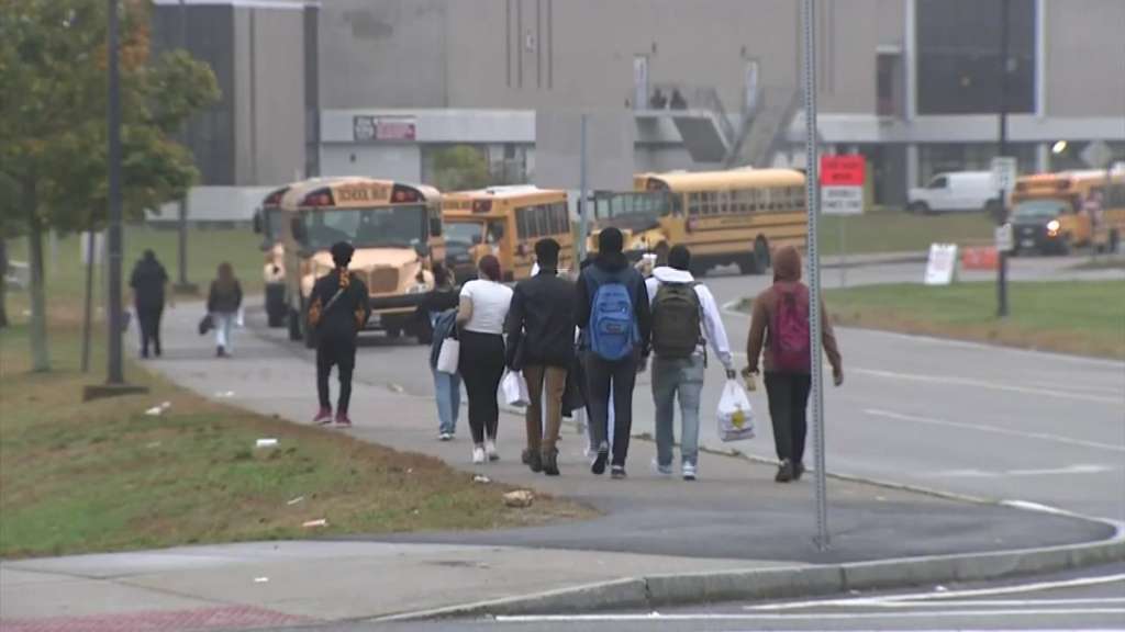 Brockton High School ramps up security measures following recent gun