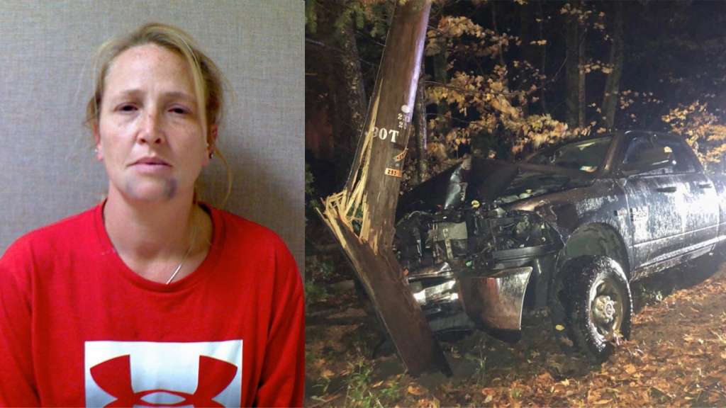 Police Impaired driver struck bicyclist before fleeing scene, crashing into telephone pole in