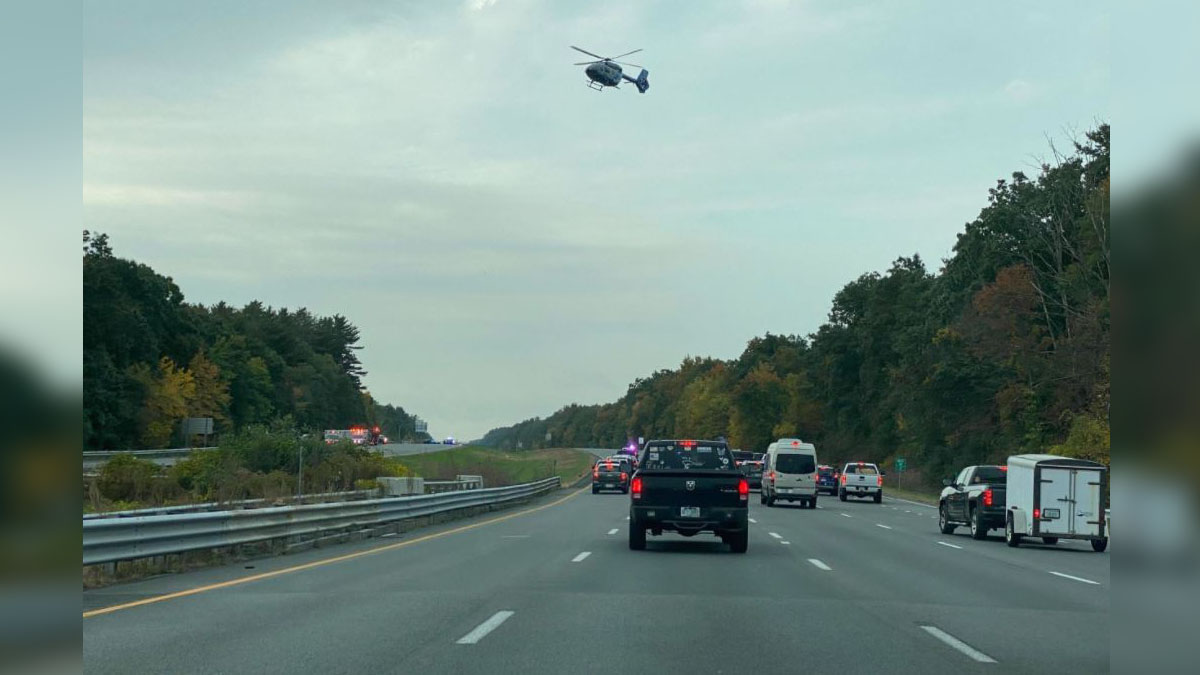 State police Elderly driver airlifted to hospital after crash that