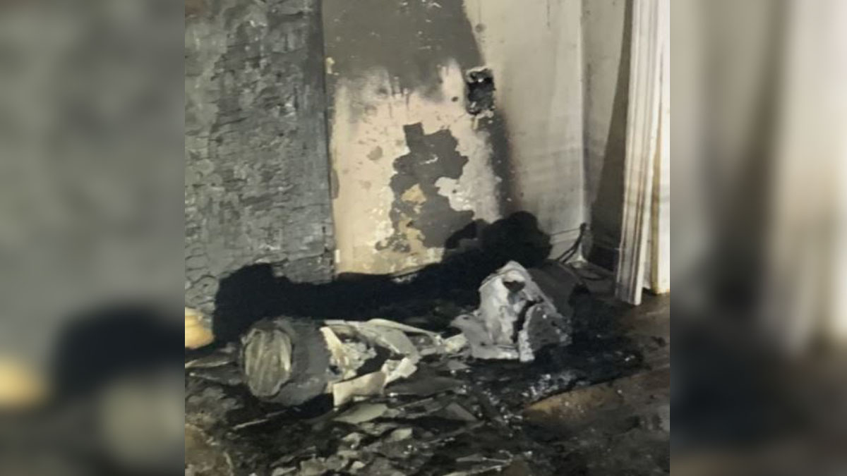 Woman forced to throw infant out window after hoverboard catches fire